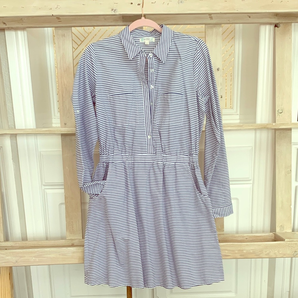 Love Fire Stripped Dress w/ pockets